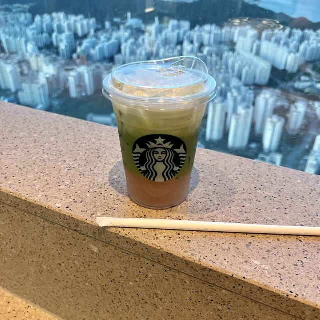 【韓国釜山・海雲台】世界一高い場所にあるスタバ「STARBUCKS COFFEE 海雲台エックスザスカイ店」