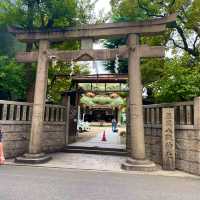 大阪おもしろ参拝スポット！【獅子殿編】難波八阪神社（なんばやさかじんじゃ）