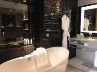 luxury W Bangkok hotel in suite room 