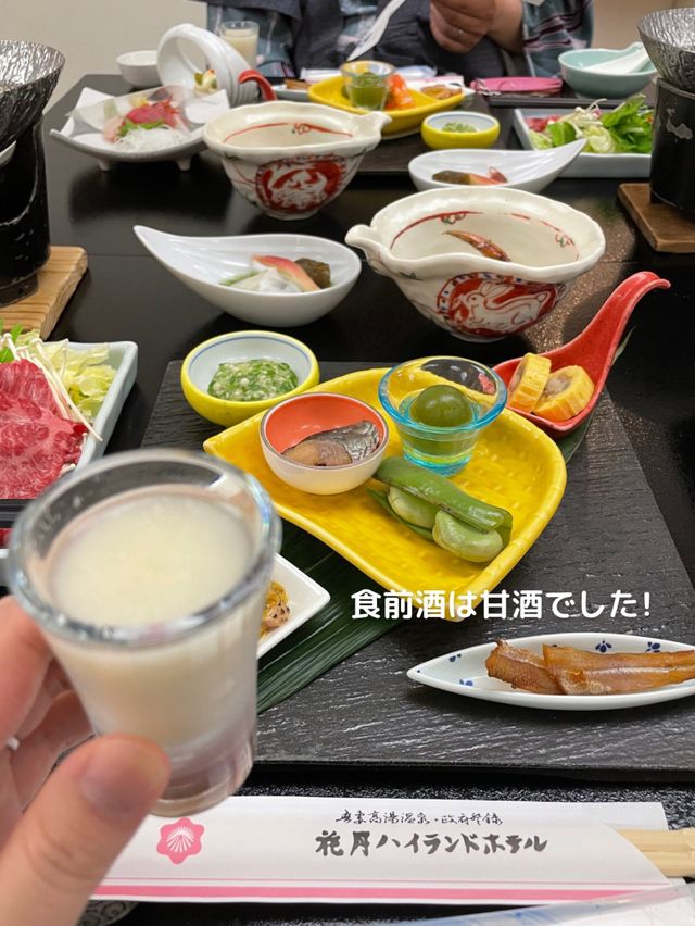 【福島 高湯温泉】しゃぶしゃぶが美味しい🥢花月ハイランドホテルの夕食