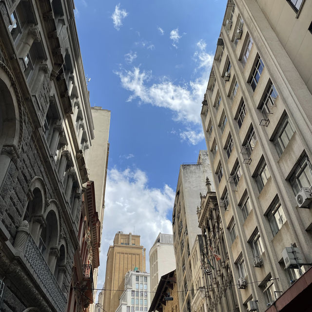 Exploring downtown São Paulo