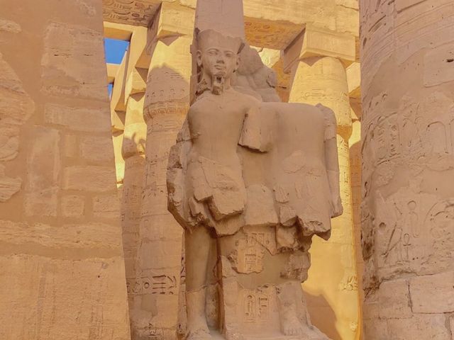 埃及-盧克索🇪🇬龐大規模聞名世界的神殿