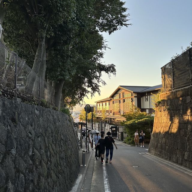 Catching sunset at Kiyomizudera 