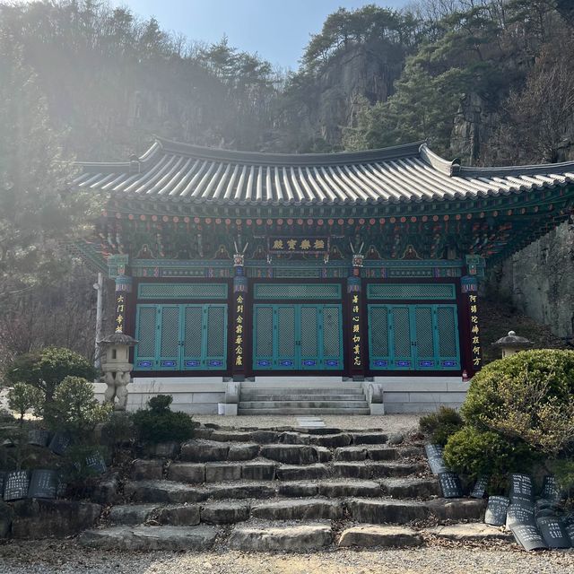 단양 사인암, 만천하스카이워커에서 찍은 전망뷰