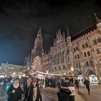 Christmas Market At Marienplatz