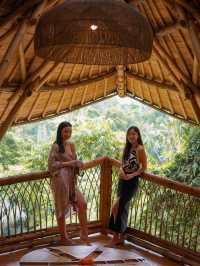Bali | the best bamboo house with a serene jungle balcony 