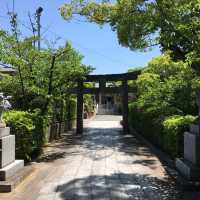 山王公園内にある神社【日吉神社】