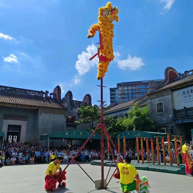 黃飛鴻紀念館 醒獅表演