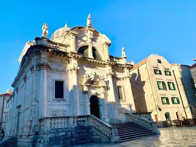 克羅埃西亞🇭🇷景點-杜布羅夫尼克教堂⛪️