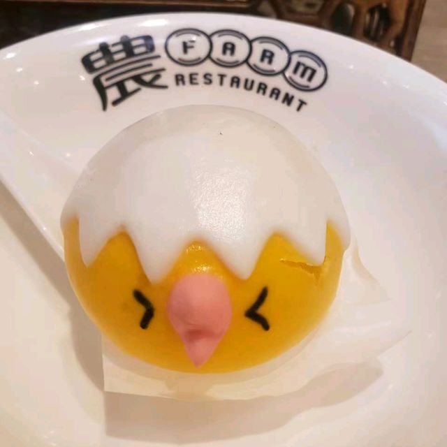 點心可愛造型的中菜館