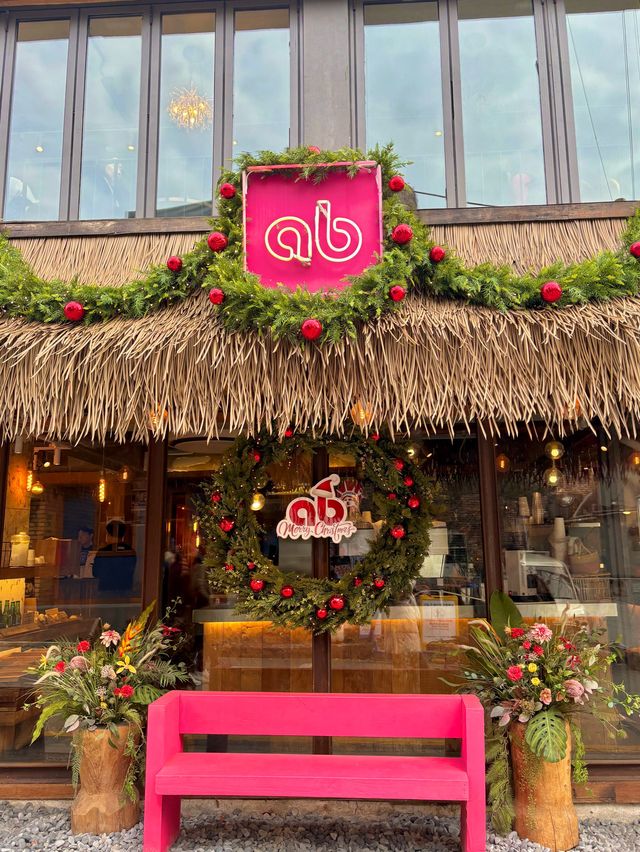 서울 강남에서 대형트리를 보고싶다면 에이비카페🎄❤️