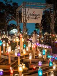 【カラフルなキャンドルがとても美しい✨】江ノ島キャンドルナイトが11月まで開催中！🕯️