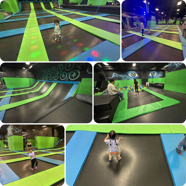 A great place for children, I love trampoline