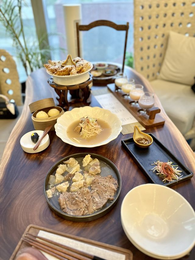 Aesthetic Modern Korean Dining in Town!
