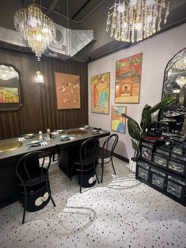 長沙灣抵食韓式烤肉  復古奢華風打咭必到 