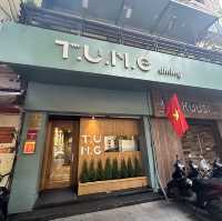 ミシュラン１つ星　T.U.N.G Dining