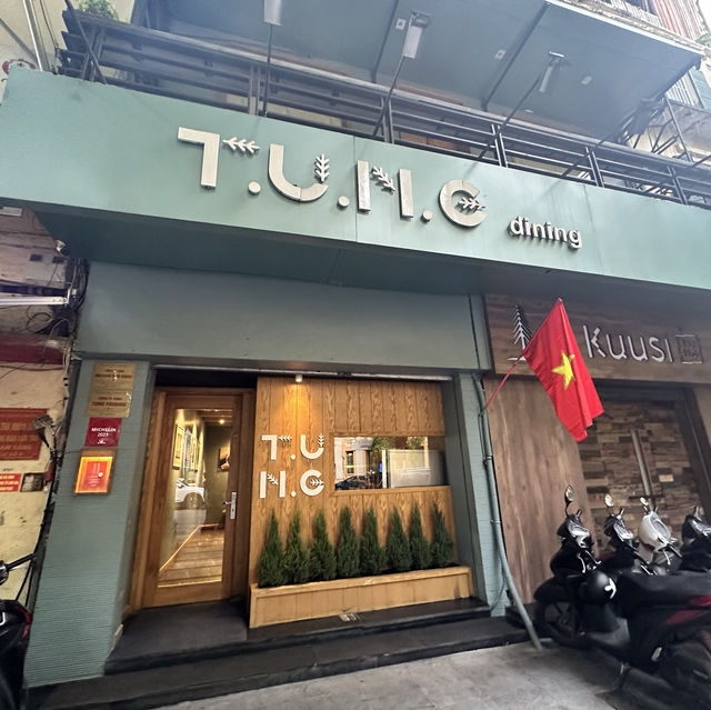 ミシュラン１つ星　T.U.N.G Dining