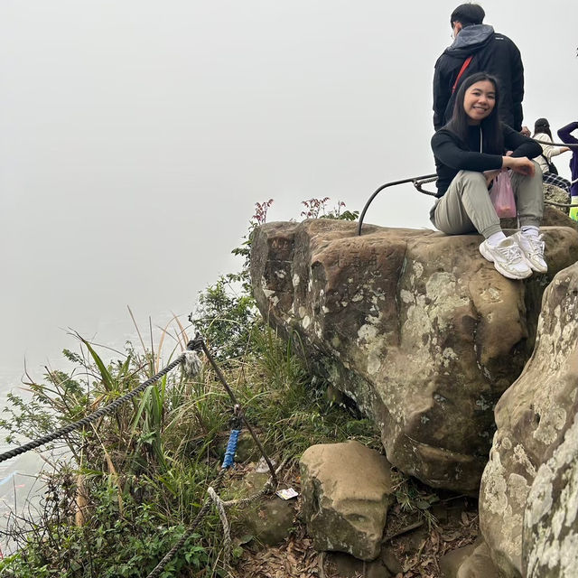 Hiking in Yuan Shan hiking trail