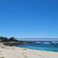 Spanish bay and 17-mile drive at Pebble beach