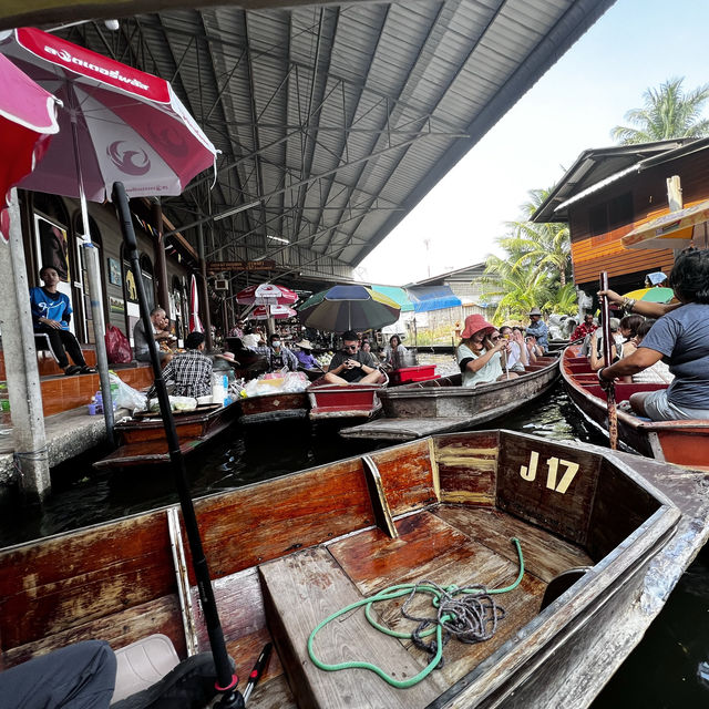 Floating market thailand