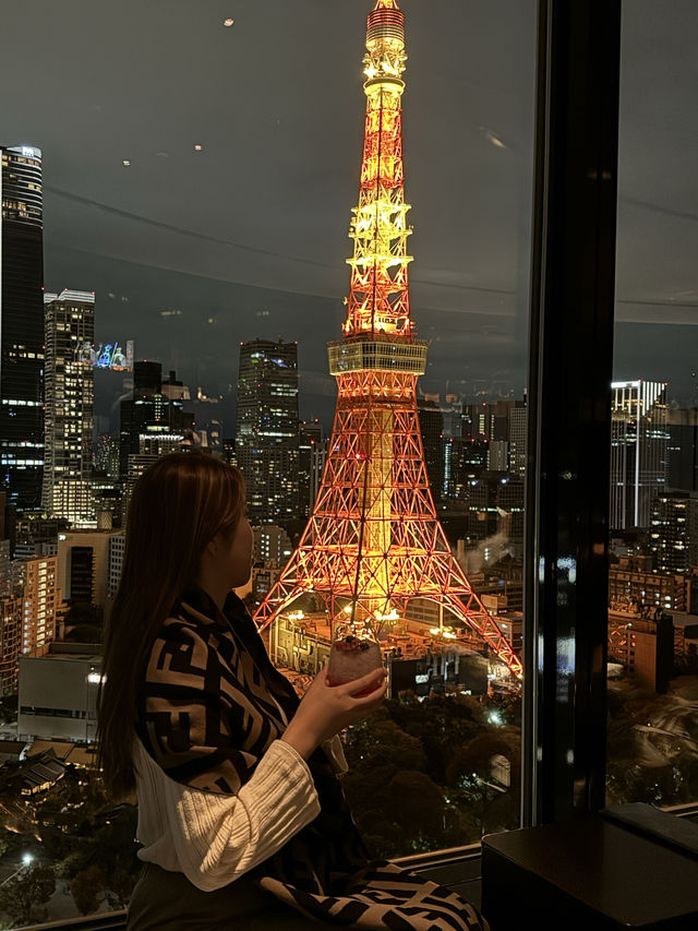 絕對不能錯過！坐擁東京鐵塔美景的Sky Bar🗼