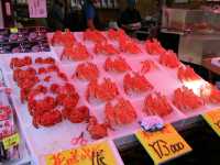 The famous Hakodate morning market