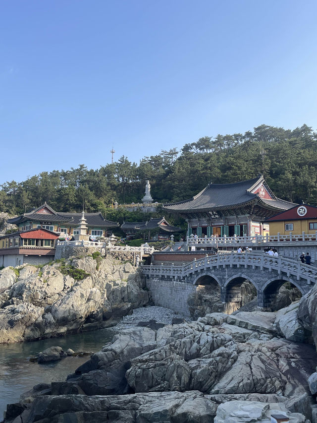 부산 바다와 절을 함께 볼 수 있는 독특한 곳 해동용궁사
