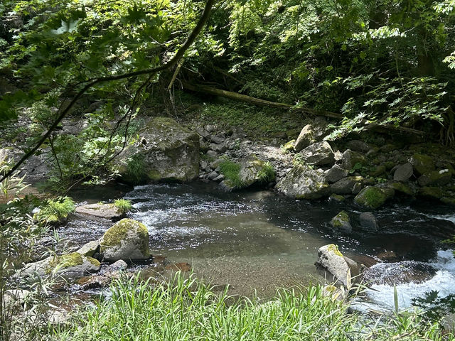 熊本・南小国町のそば街道の御蕎麦処 鬼笑庵