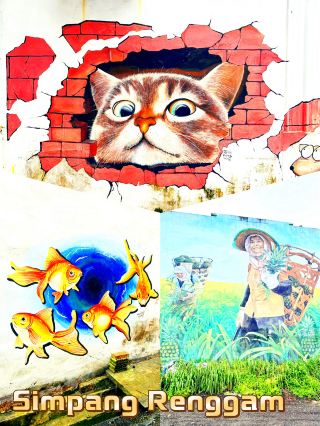 Simpang Renggam Street Arts 