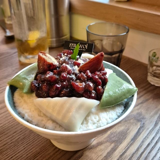 막걸리 빙수를 맛볼 수 있는 곳!