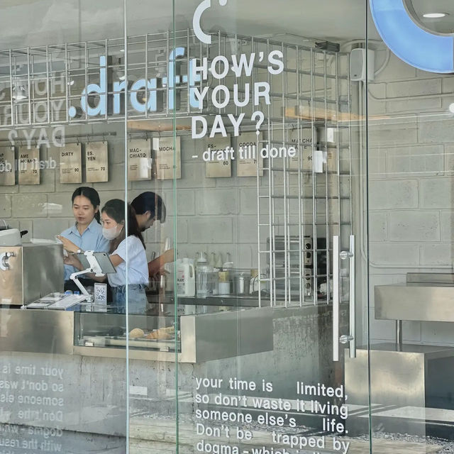 .draft cafe | คาเฟ่เปิดใหม่ของคนชิคๆ
