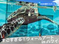 【ハワイ🇺🇸】カカアコのすごすぎるウォールアート🎨