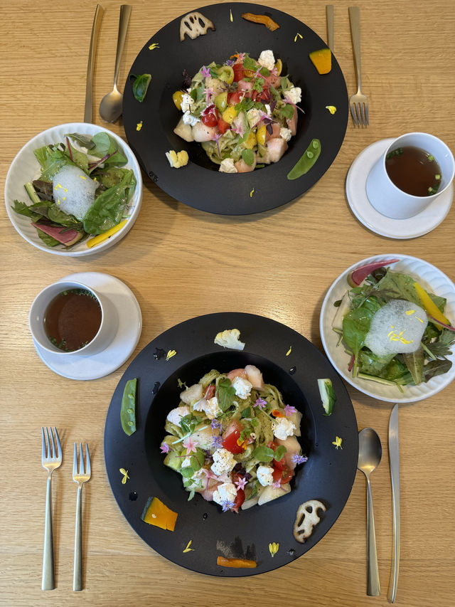 【福岡ランチ】見るだけで幸せになるパスタを食べてほしい🍑✨️