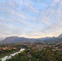 ชมพระอาทิตย์ตก ที่ พระธาตุภูษี สปป.ลาว