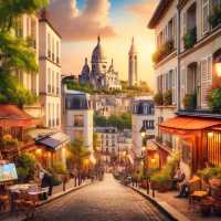 The Enchanting Charm of Montmartre: A Parisian Gem Above the City