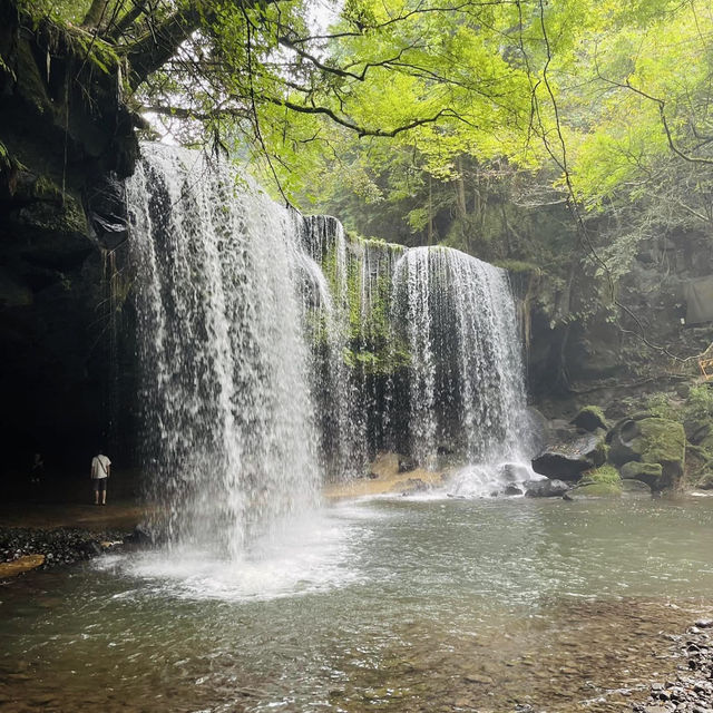 Serenity Found: Nabegataki Waterfalls, a Hidden Gem