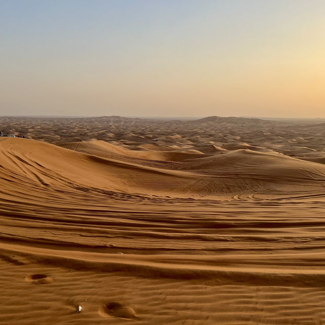 Chasing golden sunsets and endless dunes 🌅🏜️ 