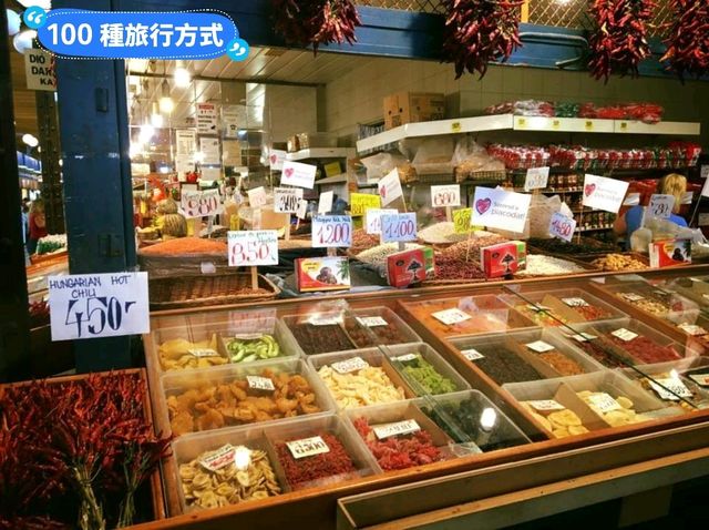 匈牙利-布達佩斯在地人的後廚房：中央市場 Nagy Vasarcsarnok
