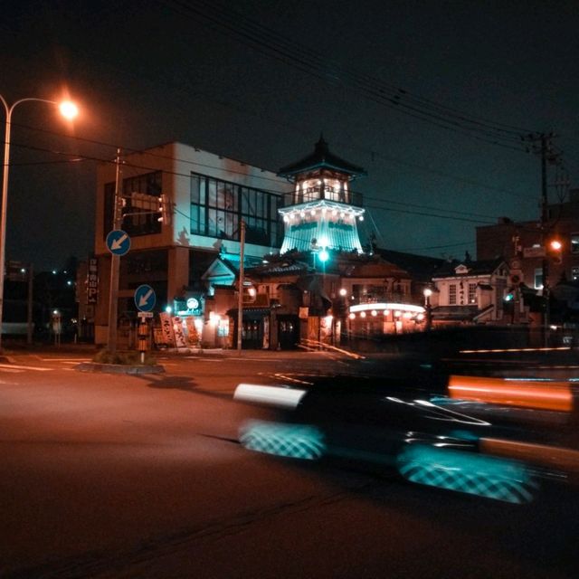 小樽運河夜景