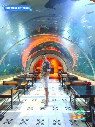 Aquarium Restaurant in Bali
