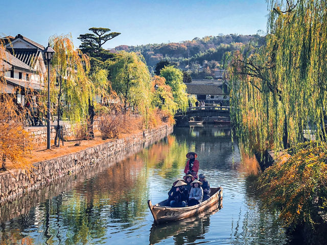 【岡山】ロマンチックな街並みで川舟に乗ろう🚣‍♀️