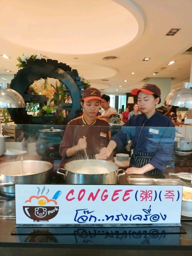 บุฟเฟ่ต์อาหารเช้าที่พัทยา