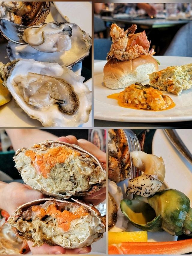 中環自助餐任食高質冷熱盤海鮮和牛限時優惠-麵包蟹勁邪惡