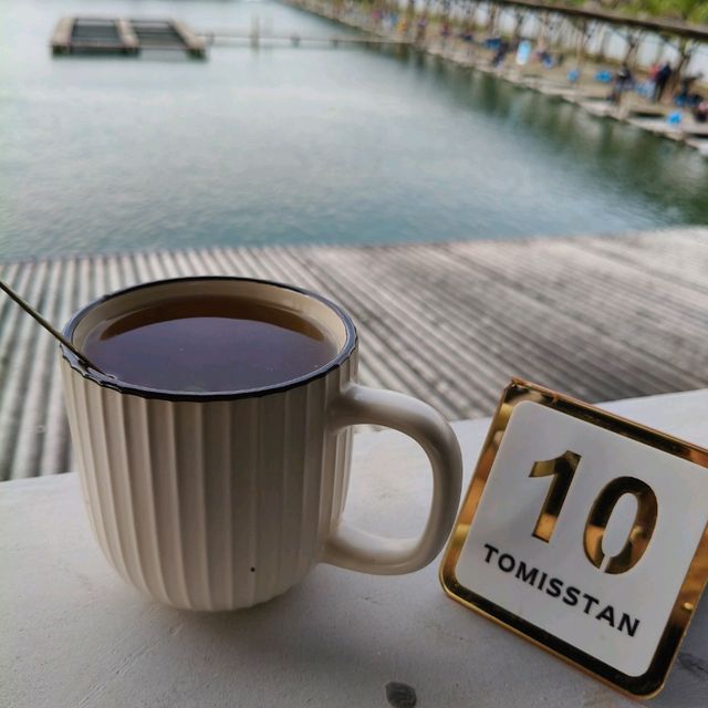 best cafe and enjoying fishing environment 