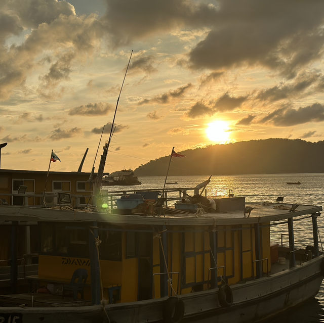 Sunset Serenity at the Sabah Parks Jetty