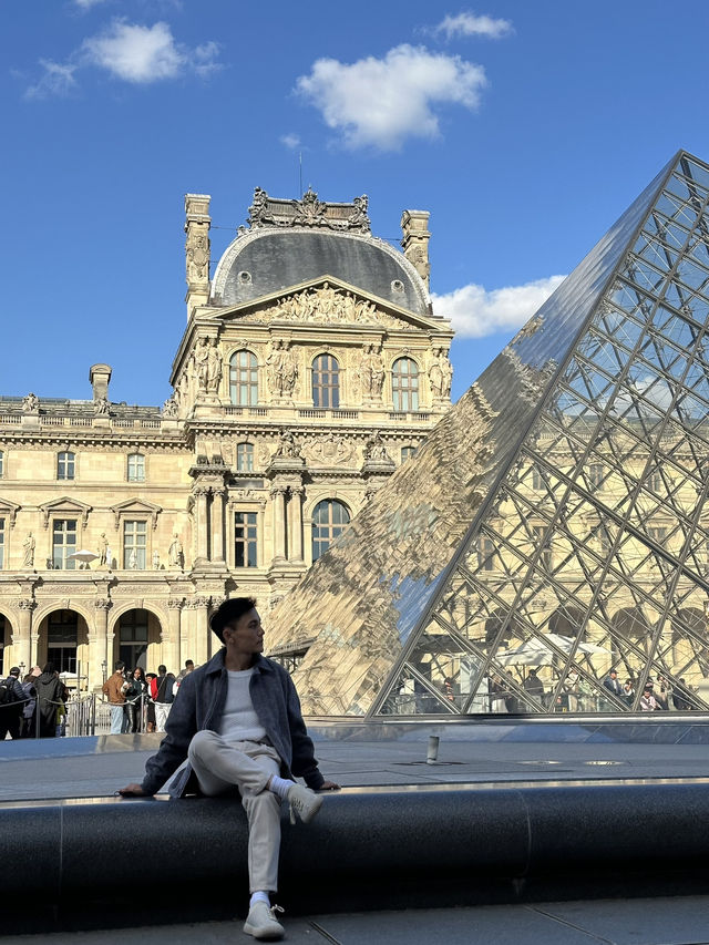 Me in Paris alone with my tripod