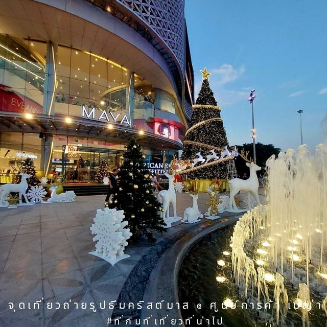 จุดเที่ยวถ่ายรูปธีมคริสต์มาส @ ศูนย์การค้า เมญ่า