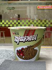 【韓国 聖水】チャパゲティの歴史って知ってた！？ノグリと混ぜるチャパグリも美味しいよ！