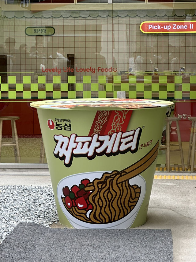 【韓国 聖水】チャパゲティの歴史って知ってた！？ノグリと混ぜるチャパグリも美味しいよ！