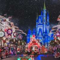 The Disney World Christmas Parade, Florida 